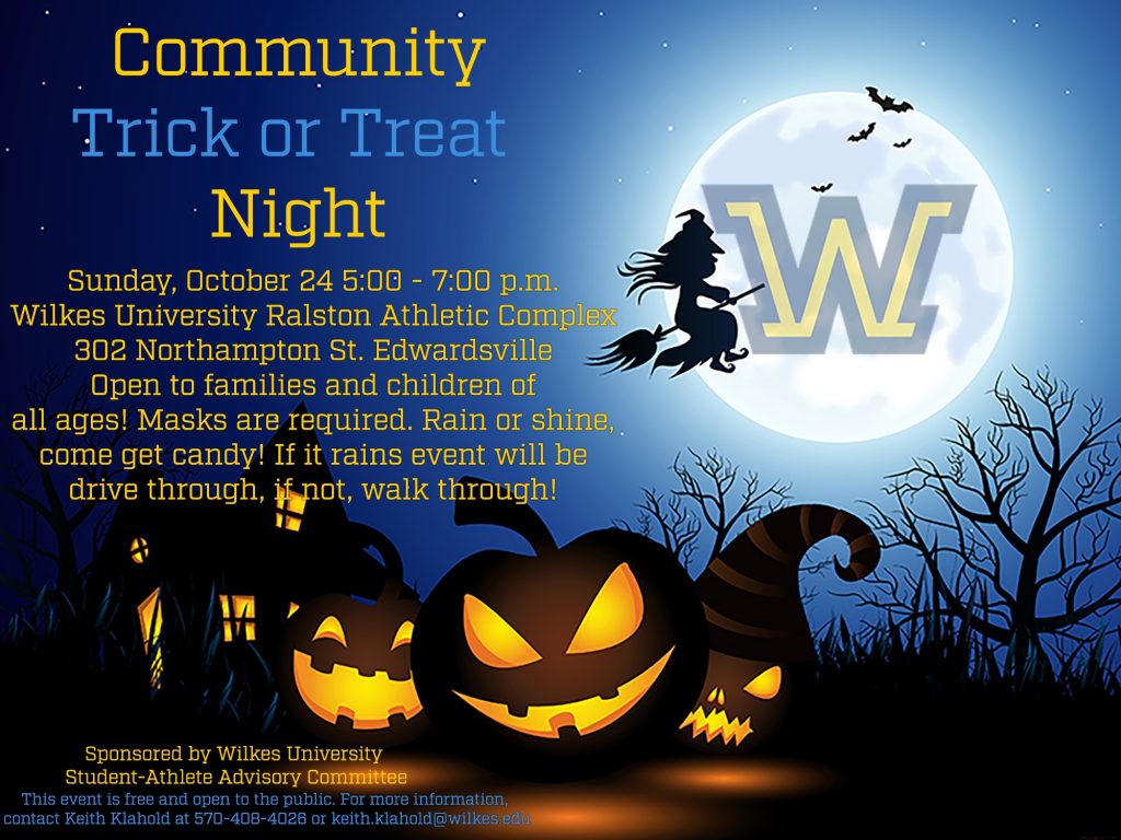 trick or treat night scheduled for ralston athletic complex from 5 to 7 p.m. on oct. 24