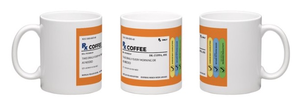 picture of prescription coffee mugs