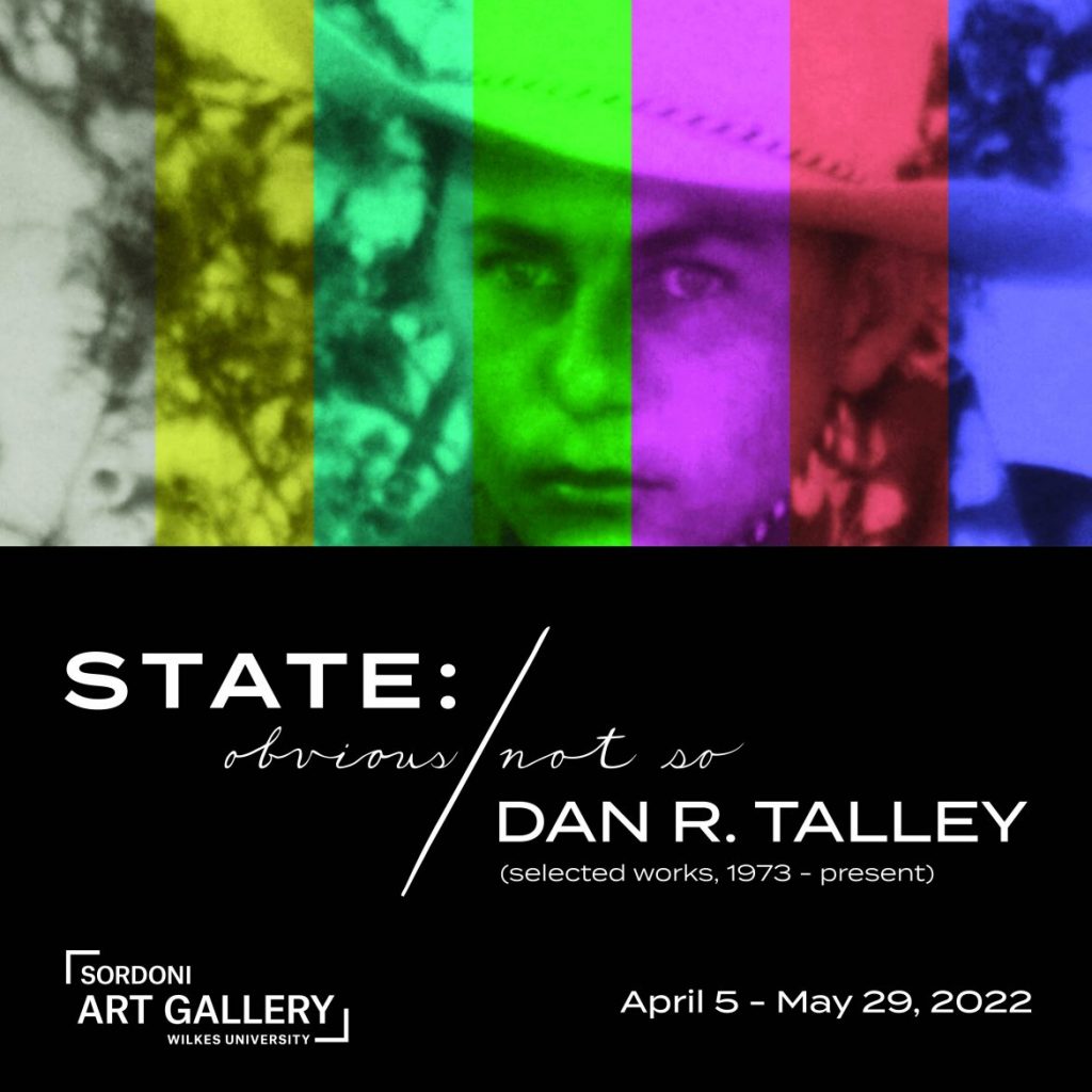 graphic advertising dan talley's exhibition