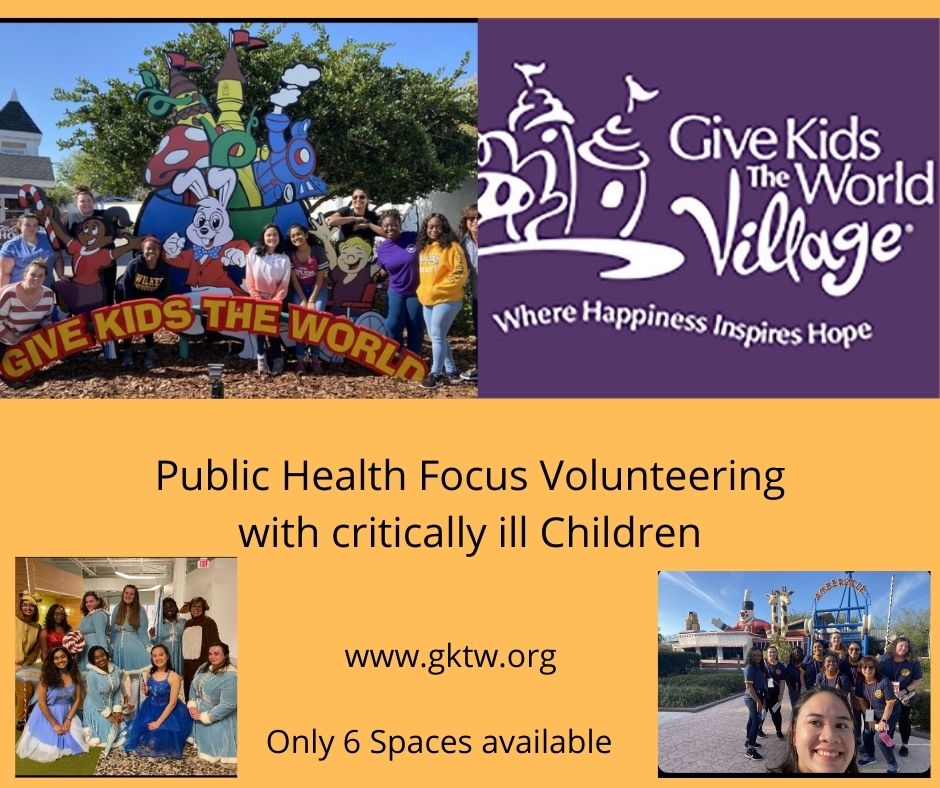 Photo and graphic from Give Kids the World Village